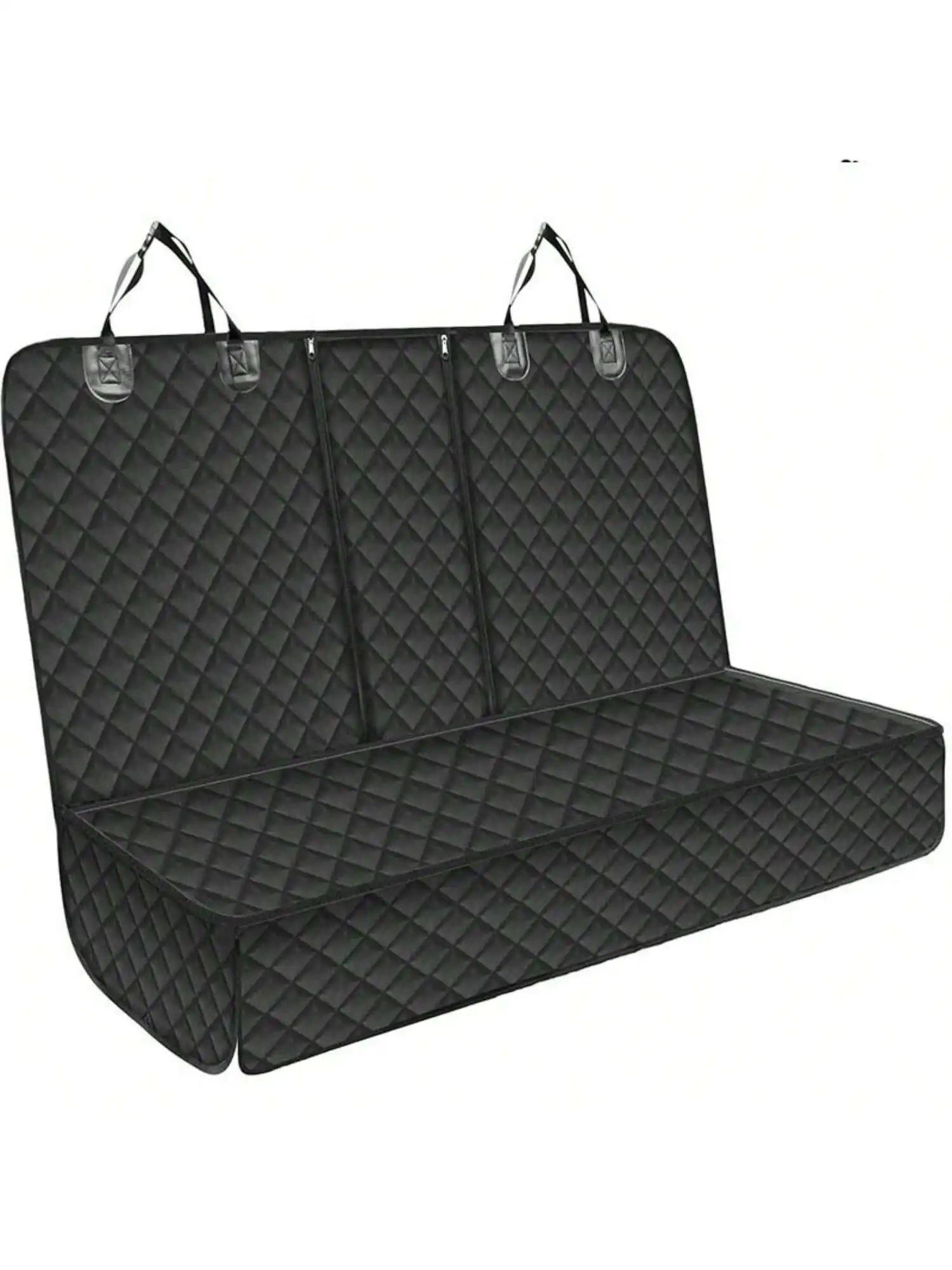 Dog Car Seat Cover Pet Travel Carrier Mattress Waterproof Dog Car Seat Protector with Middle Seat Armrest for Dogs