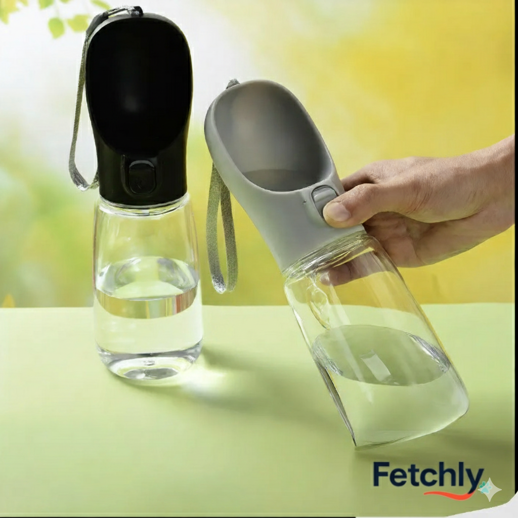 Portable Pet Water Bottle ? Leak-Proof Travel Dispenser