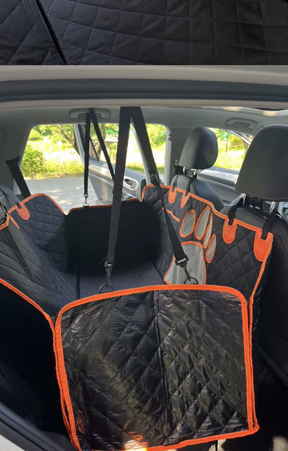 With Visual Mesh Window and Side Zipper Car Seat & Door Protec Dog Car Seat Cover Waterproof Pet Cat Carriers Travel Mat Hammock