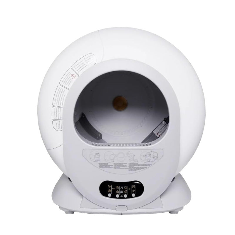 🐾 Fetchly™ Automatic Cat Litter Box – Smart, Self-Cleaning & Space-Saving